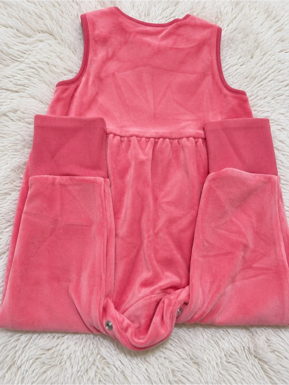 Hallmark Coral Pink 'Sweetie!' Girls Sleep Sack Romper